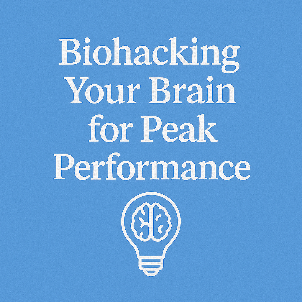 Biohacking Your Brain for Peak Performance