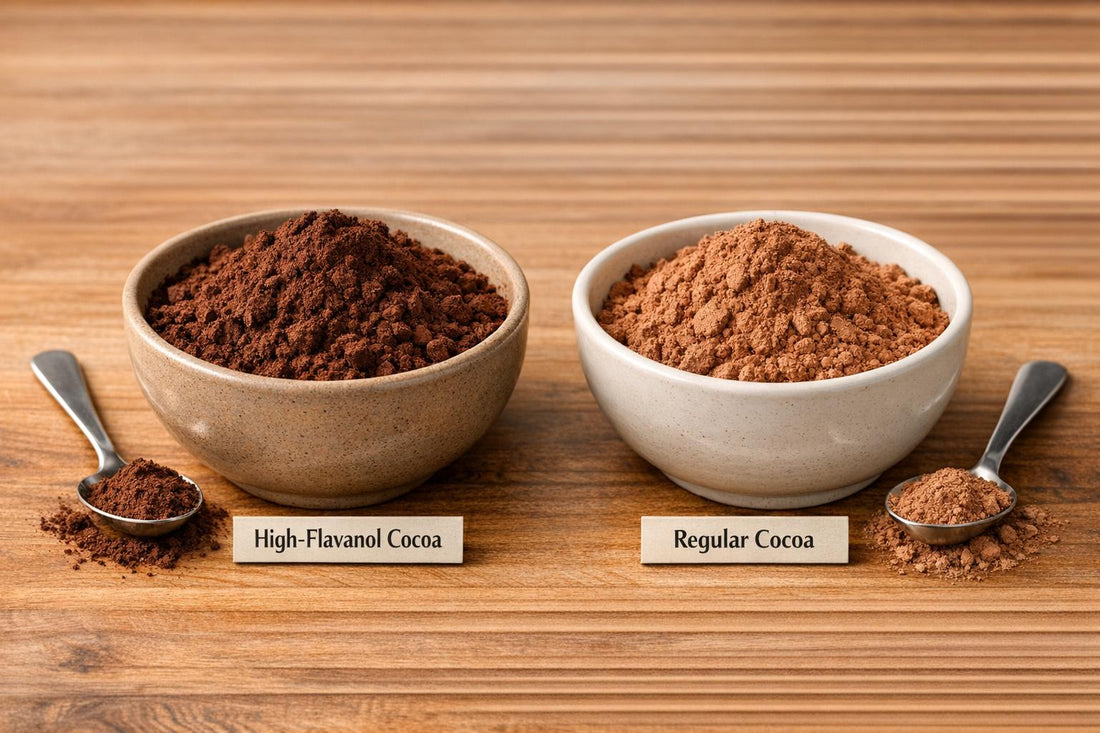 Cocoa Flavanols vs Regular Cocoa: Key Differences