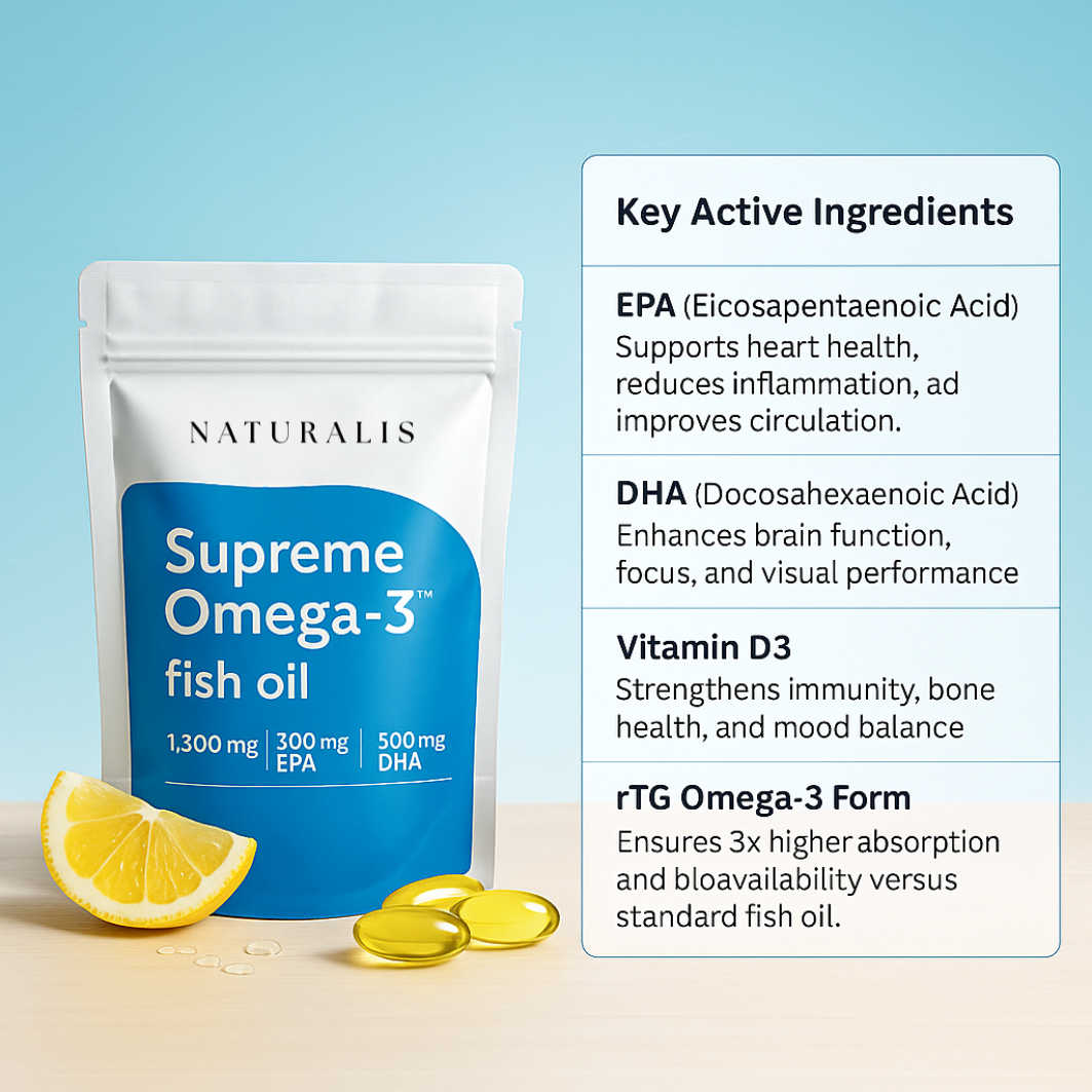 Supreme Omega-3 Fish Oil