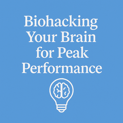 Biohacking Your Brain for Peak Performance